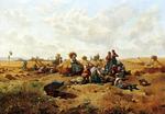 Daniel Ridgway Knight - Mietitrebbie riposo