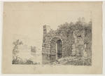 Thomas Cole - Rovine con l Arch dal fiume