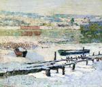 Ernest Lawson - River in inverno