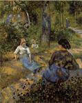 Camille Pissarro - Contadini di riposo