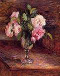 Camille Pissarro - rose dentro un vetro
