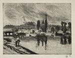 Camille Pissarro - Veduta di Rouen