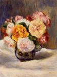 Pierre-Auguste Renoir - Bouquet di rose