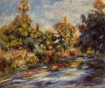 Pierre-Auguste Renoir - Paesaggio con fiume