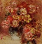 Pierre-Auguste Renoir - Vaso di Rose 3