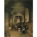 David Roberts - Interno della Cappella di Rosslyn