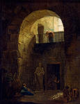 Hubert Robert - Statua trascurato