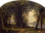 Jasper Francis Cropsey - Passeggiata su Rock Anello