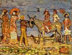 Maurice Brazil Prendergast - Donkey Rider