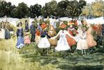 Maurice Brazil Prendergast - Anello attorno al Rosy