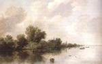 Salomon Van Ruysdael - Fiume Paesaggio 2