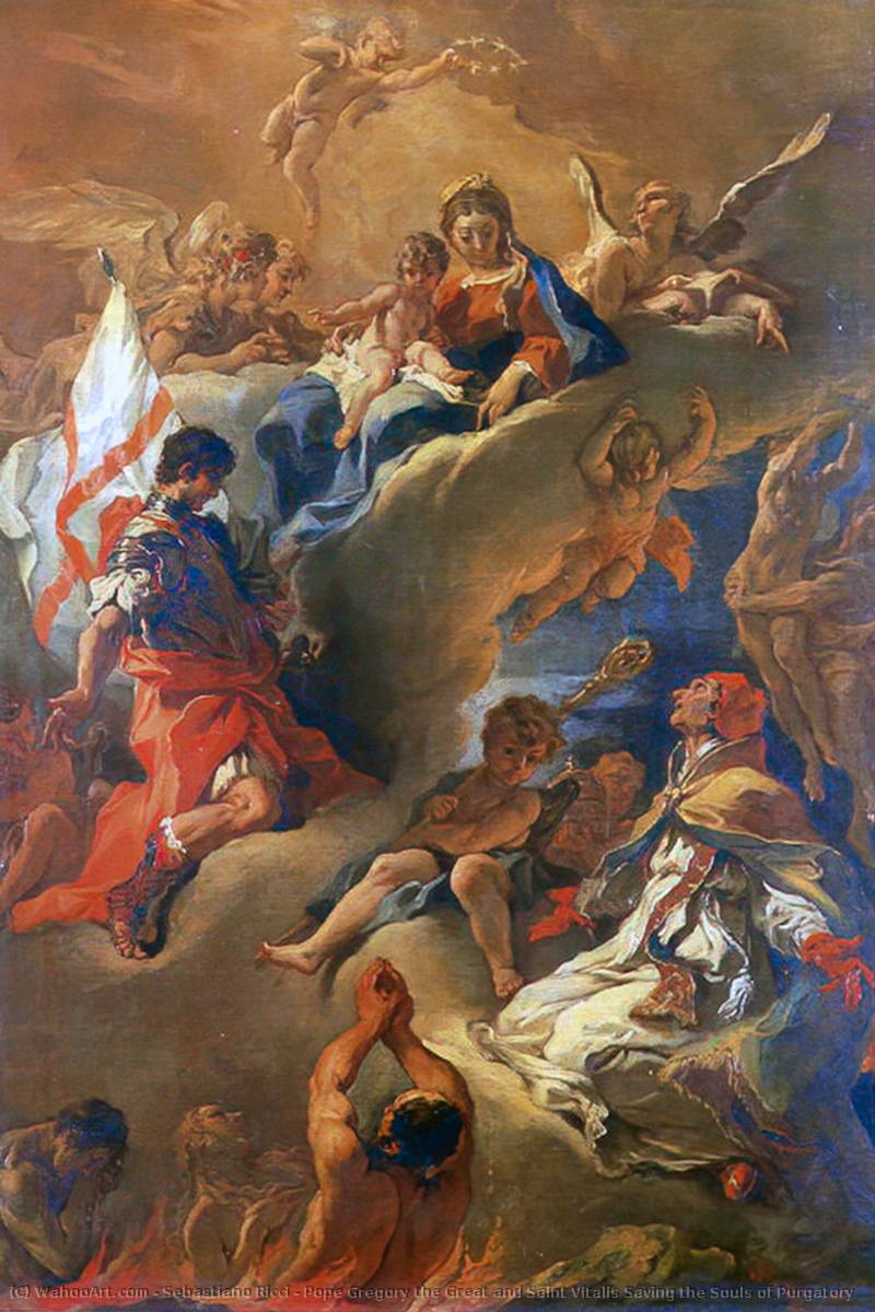 San Gregorio Magno E Le Anime Del Purgatorio